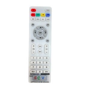 SCV TV Remote – Seamless Control & Easy Setup | Mahalakshmi Stores