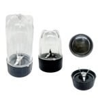 Blender Jar - Unbreakable Polycarbonate Body, Extra Sharp Blade, Additional Cap - Suitable for Wonder Chef (COMBO) - MAHALAKSHMI STORES