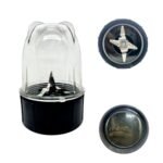 Blender Jar - Unbreakable Polycarbonate Body, Extra Sharp Blade, Additional Cap - Compatible for Wonder Chef (SMALL)
