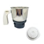Vidiem Mixer Grinder - 400ml | Stainless Steel Jar with Nylon Coupler & Aluminium Base | Compatible Mixier Grinder Replacement